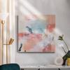 Renditions Gallery Modern Canvas Wall Paintings & Prints for Home Decorations Rustic Pink & Blue Warm Underneath Abstract Wall Artwork for Bedroom Office Kitchen Decor - 10"X10" LT506 view 4