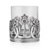 AE Williams Stunning Pewter Welsh Dragon & Daffodil Whisky Tumbler Glass view 2