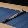Incense Burner Incense Stick Holder 9.3 inches, Handmade Small Monk Decorated Incense Burner Tray, Used for Meditation Home Decoration Incense Holders view 3