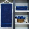 American Fluffy Towel 4-Piece Bath Towel Set Turkish Cotton, Contains 4 Oversized Bath Towels (27 x 54 Inches) -Highly Absorbent Towels for Bathroom, Hotel & Spa (4-Piece, Navy Blue) view 4