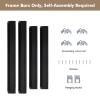 FOLKOR Floating Frame for 16x32 Canvas Paintings, DIY Metal Canvas Frame with 1.5" Deep for Abstract Wall Art/Portrait/Landscape Living Room Bedroom Kitchen Decor (Black) view 2