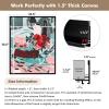 FOLKOR Floating Frame for 16x32 Canvas Paintings, DIY Metal Canvas Frame with 1.5" Deep for Abstract Wall Art/Portrait/Landscape Living Room Bedroom Kitchen Decor (Black) view 3
