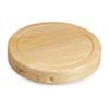 PICNIC TIME NCAA Rhode Island Rams Brie Cheese Board and Knife Set, Charcuterie Board Set, Wood Cutting Board, (Parawood) view 3