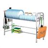 Stainless Steel Drain Drain Rack, Kitchen Supplies Storage Rack, Over Sink Drying Rack, Space-Saving ( 652657cm) view 1