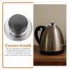 SHERCHPRY Electric Water Kettle Whistling Kettle Cover Knob Whistle Teapot Lid Knob Teapot Cap Knobs Pot Lid Knob for Boiling Tea Kettle Whistling Parts Replacement Electric Kettle view 4