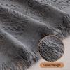 Deep Dream Sectional Couch Covers, 2 Pieces Sectional Sofa Cover, L Shaped Couch Covers, Couch Cover for Sectional Sofa (XX-Large, 71" x 118" + 91" x 134", Dark Grey) view 4