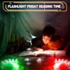 Finger Lights-50Pcs Blue Finger Flashlights for Kids Party Favors Bulk, Light Up LED Finger Light Ring for Valentine's Day Easter Egg Hunt Classroom Prizes Parties Trick or Treating Christmas view 3
