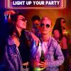 Finger Lights-50Pcs Blue Finger Flashlights for Kids Party Favors Bulk, Light Up LED Finger Light Ring for Valentine's Day Easter Egg Hunt Classroom Prizes Parties Trick or Treating Christmas view 4