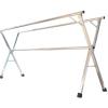 XYXHEII Clothes Drying Rack Outdoor Retractable, Adjustable and Foldable Laundry Rack,Space-Saving Free of Installation Stainless Steel Garment Rack, for Indoor Outdoor view 1