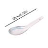 China Soup Spoons 10-piece Jingdezhen Ceramic Spoon Multi-function Dessert Spoon Domestic Chinese Spoon High Temperature Resistant Versatile spoon ( Color : D ) view 2