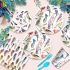 Xigejob Bird Party Decorations Tableware for Bridal Baby Shower Birthday Wedding Summer Tea, Colorful Bird Birthday Party Supplies, Paper Plate, Cup, Napkin, Tablecloth, Cutlery, Serves 24 view 4