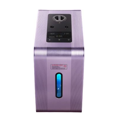 Hydrogen Machine, 900 ml/min, 99.99% High Purity Hydrogen Generator with 5 Intelligent Detection Systems, SPE/PEM Technology, for Home, Office and Clinics(Color:Double Suction)