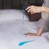 Max Home Premium 100% Waterproof Mattress Protector Full XL Size,Absorbent, Cotton, Bed, Breathable Fitted Mattress Cover with Stretchable Pockets, Cover Smooth Soft Noiseless Washable view 2