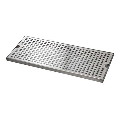 Beer Drip Tray, 30/40/50cm Surface Mount Beer Drip Tray without Drain for Beer Tower and Bar Beer Dispenser (Color : 50cm length)