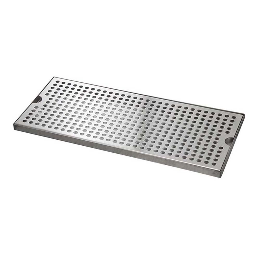 Beer Drip Tray, 30/40/50cm Surface Mount Beer Drip Tray without Drain for Beer Tower and Bar Beer Dispenser (Color : 50cm length)