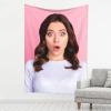 Adaptor Custom Tapestry Customized Wall Hanging with Your Own Image/Text Personalized Home Decorative Hanging Art Memorial Gift (80 x 60 in) Vertical view 1