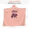 Vprintes Mama Pink Wearable Blanket Hoodie - Valentines Day Gifts for Her Wife Birthday Gifts for Mom from Daughter Son - Wife Birthday Gifts, Gifts for Wife from Husband view 2