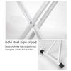 Ironing Board with Big Steam Iron Station Holder, Heat Resistant Metallic Cover with Adjustable Height, Foldable Strong Legs white2 view 4