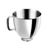 5 Quart Stainless Steel Mixer Bowl Compatible with KitchenAid 4.5 & 5 QT Tilt-Head Stand Mixers, Durable KitchenAid Replacement Bowl, Mixer Accessories for Baking & Cooking view 1