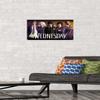 Wednesday - Group Wall Poster, 22.4L" x 14.7W", Premium Poster & Mount Bundle view 2