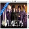 Wednesday - Group Wall Poster, 22.4L" x 14.7W", Premium Poster & Mount Bundle view 3