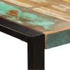 loibinfen Wooden Dining Table Kitchen Table Restaurant & Other Tables with Heavy Duty Steel Frame, 86.6"x39.4"x29.5" Solid Reclaimed Wood view 3