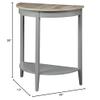 Acme Justino Console Table in Gray Oak & Gray 90161 view 2