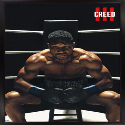 Trends International Creed III - Damian One Sheet Wall Poster, 34L x 22.4W, Black Framed Version