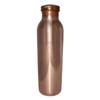 600 ml / 20.28 oz - Traveller's 100% Pure Copper Water Bottle for Ayurvedic Health Benefits | Joint Free, Leak Proof - Stylish Water Thermos Bottle view 1