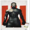 Creed III - Adonis Fight Wall Poster, 22.4L" x 14.7W", Premium Poster & Mount Bundle view 1