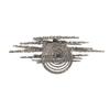 Kurt Adler 13-Inch Plastic Silver Glittered Snowflake Tree Topper view 4