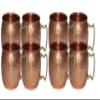 Aakrati DevyomArt Handmade Pure Copper Hammered Moscow Mule Mug Set Of 8 view 1