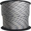 Yacht Braid Premium Polyester Rope 7/16 inch, White with Blue Tracers and Red Fleck (300 feet) view 1