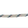 Yacht Braid Premium Polyester Rope 7/16 inch, White with Blue Tracers and Red Fleck (300 feet) view 4