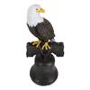 1 Pcs Independence Day American Patriotic Bald Eagle Perching On Liberty Bell Figurine view 1