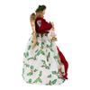 Kurt Adler 16-Inch 10-Light Holiday Formal Angel Tree Topper view 2