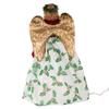Kurt Adler 16-Inch 10-Light Holiday Formal Angel Tree Topper view 3