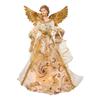 Kurt Adler 16-Inch Ivory/Gold Angel Tree Topper view 1