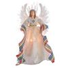 Kurt Adler 16-Inch Fiberoptic Pride Angel Tree Topper view 1
