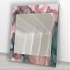 My Photostation.com 48x32''(Horizontal) Rectangular Beveled Wall Mirror on Abstract Printed Bathroom Vanity, Ready to Hang Bathroom Mirror for Vanities view 3