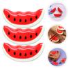 jojofuny 3pcs Ceramic Chopstick Holder Watermelon Shaped Cutlery Rest for Spoon and Fork Adorable Table Decor for Home and Kitchen Use view 4