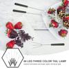 9pcs Chocolate Fork Dipping Tool for Chocolate Kitchen Tools Cheese Dipping Tool Cheese Fondue Tools Candy Dipping Tools Fondue Tool Metal Chocolate Dipping Tools Pickle Fork view 2