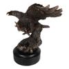 1 Pcs Of 13" H King Of The Skies Patriotic Bald Eagle Swooping On Prey Figurine With Base view 2