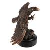 1 Pcs Of 13" H King Of The Skies Patriotic Bald Eagle Swooping On Prey Figurine With Base view 3