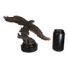 1 Pcs Of 13" H King Of The Skies Patriotic Bald Eagle Swooping On Prey Figurine With Base view 4