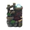 SUNESA Tabletop Fountains Tabletop Water Fountains Indoor Illuminated Waterfall and Calming Water Sound Feng Shui Relaxation Desktop Fountain with LED Desktop Fountain view 1