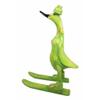 1 Pcs Wood Handicrafts "Bebek Angsa" Key Lime Green Skiing Duck Figurine view 2