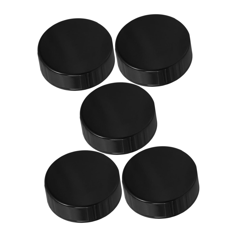 PLAFOPE 15pcs Caps for Round Glass Bottles Screw Lids for Food Seal Smooth for Brewing and Beverage Storage
