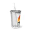 16oz Plastic Cup Humorous Philippines Tourists Sarcastic Manila Women Men Asians 16oz / Transparent view 2