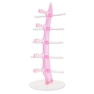 NOBRIM Glasses Holder Acrylic Sunglasses Glasses Eyeglasses Display Rack Holder Frame Stand for Jewelry Bracelet or Earrings Display Eyeglasses Display Stand Desktop Ornament